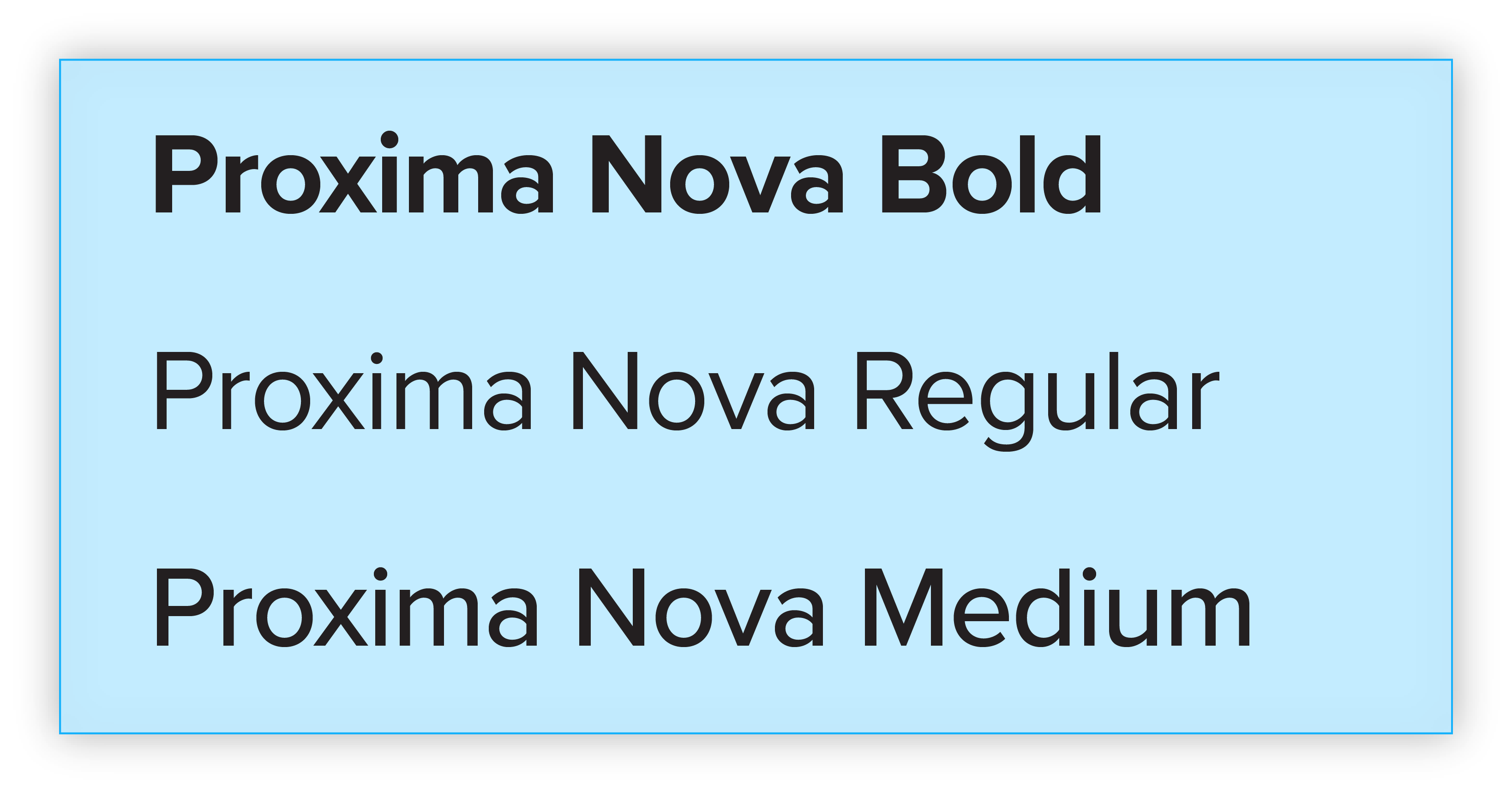 font stack